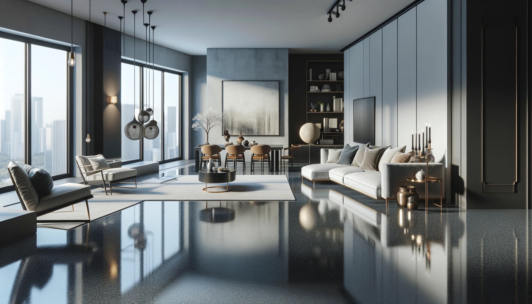 View of Residential Epoxy Flooring in Seattle | Durable & Stylish Solutions ...